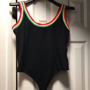 Express Love Unites Thong Bodysuit